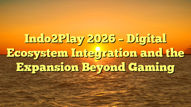 Indo2Play 2026 – Digital Ecosystem Integration and the Expansion Beyond Gaming